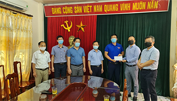 CTCP Quản Lý Tài Sản Sông Nhuệ hỗ trợ nhân dân phường Tây Tựu và phường Xuân Tảo, quận Bắc Từ Liêm, Hà Nội
